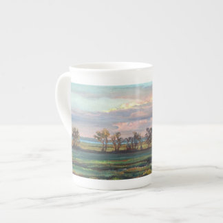Prados magníficos del lago - taza de la porcelana