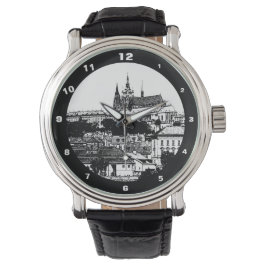 Praga, ciudad histórica, castillo - Reloj sin tiem