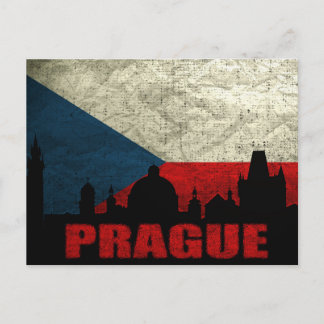 Praga de la tarjeta postal
