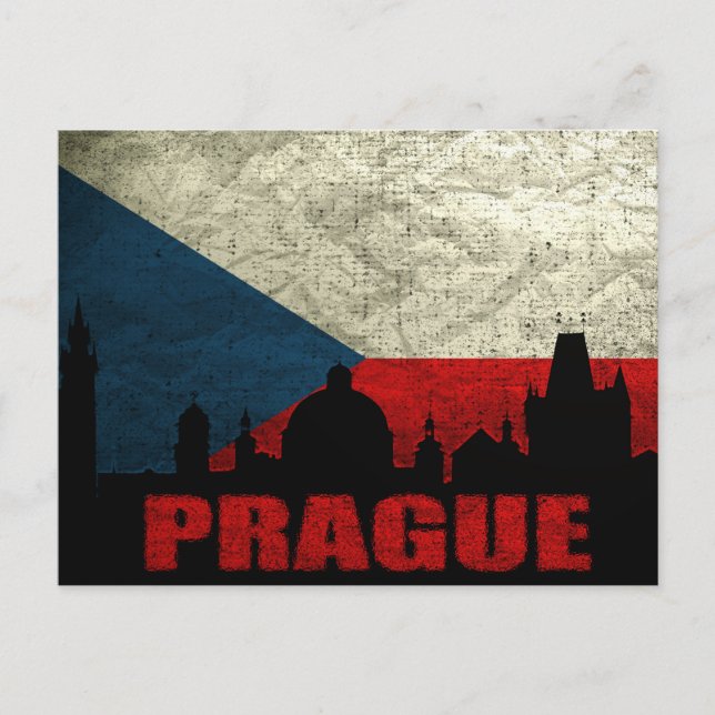Praga de la tarjeta postal (Anverso)