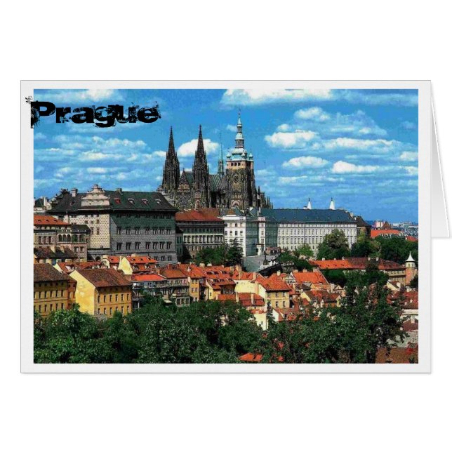 Praga en azul (Anverso (Horizontal))