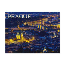 Praga, postal de la República Checa