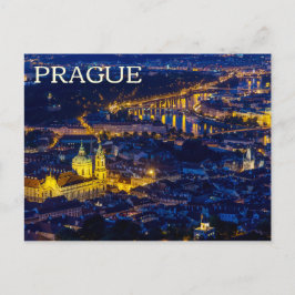 Praga, postal de la República Checa