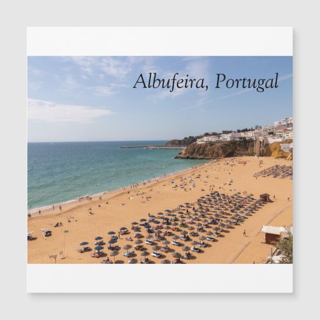 Praia dos Alemães, Albufeira, Algarve, Portugal (Anverso)