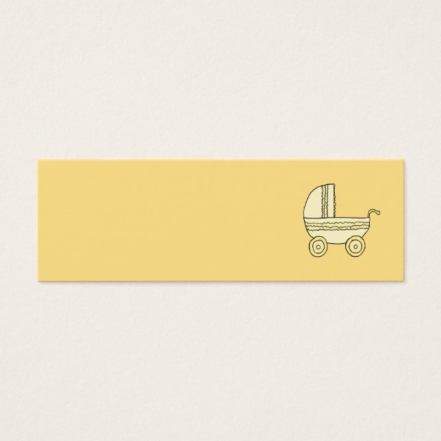 Pram Baby Amarillo. (Frente)