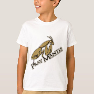 Pray Mantis camiseta de insectos para niños marron