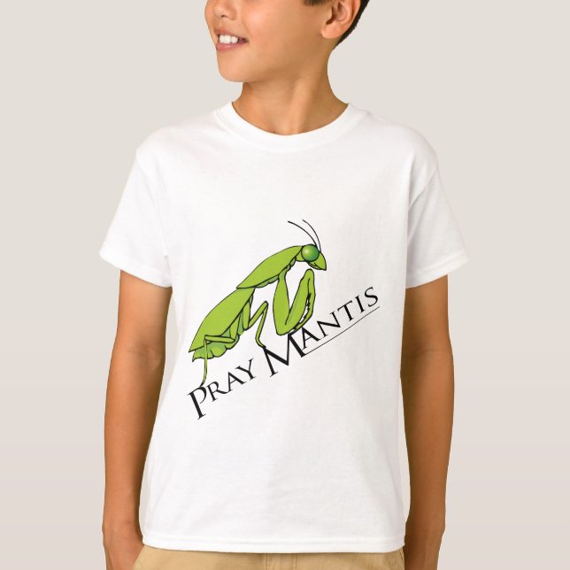 Pray Mantis polo de insecto para niños verdes (Anverso)