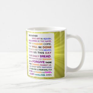 Prayer de la taza de café de señor