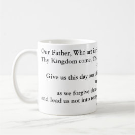 Prayer de los señores/nuestra taza del padre