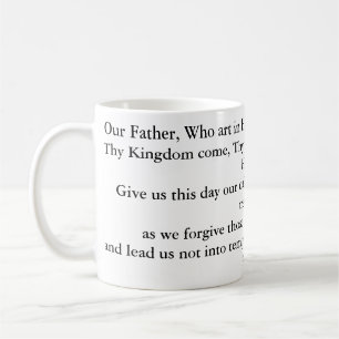 Prayer de los señores/nuestra taza del padre