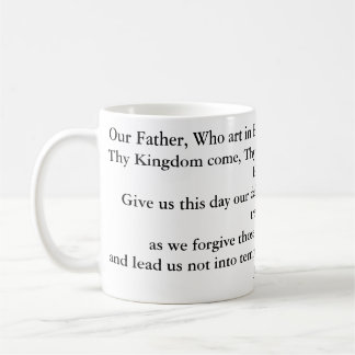 Prayer de los señores/nuestra taza del padre