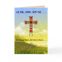 Prayer de señor en tarjeta de felicitación en