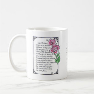 Prayer de señor y taza del rezo de la serenidad