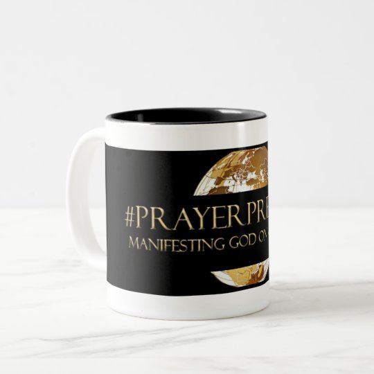 #PRAYERPRENEUR - DIOS DE MANIFESTACIÓN EN LA TAZA DE CAFÉ DE DOS COLORES