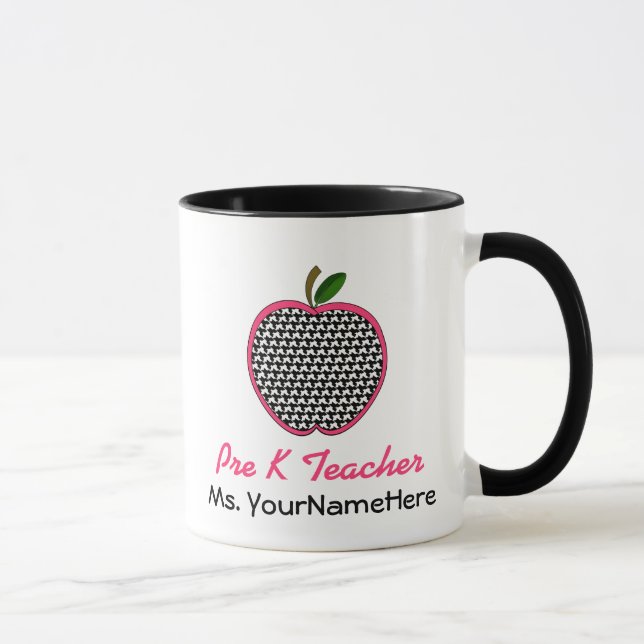 Pre taza del maestro de jardín de infancia - (Derecha)