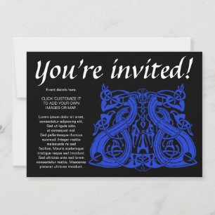 Pre Viking Blue, invitación