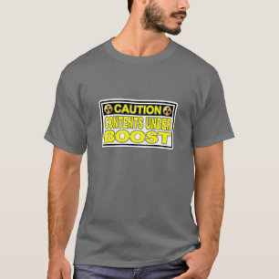 Precaución: ALZA - camiseta gris oscuro
