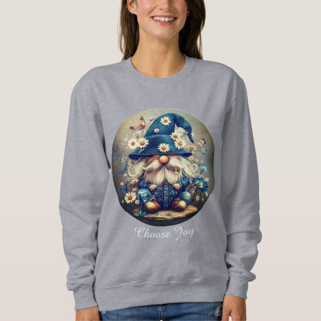 Precio de oferta de sudadera básica para mujer $29 (Anverso)