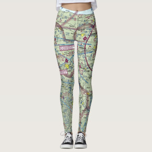 Precio de venta del Mapa de Aviación de Leggings 