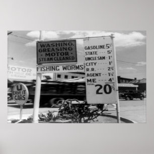 PRECIOS DEL GAS POSTERS Y REPRESENTACIONES DE CANV
