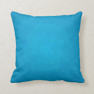 Preciosa almohada cuadrada Aqua/Azul > Estampada