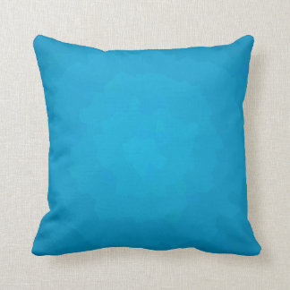 Preciosa almohada cuadrada Aqua/Azul > Estampada