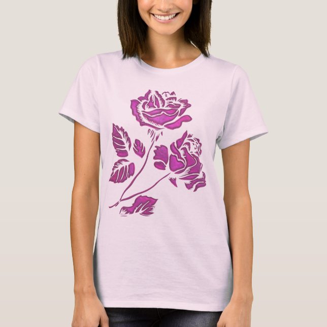 Preciosa camiseta rosa (Anverso)
