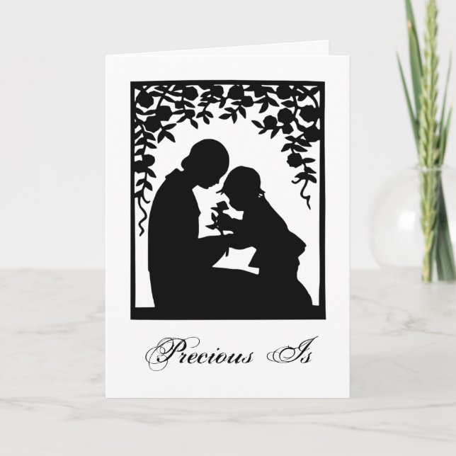 Preciosa es la tarjeta del día de la madre (Anverso)