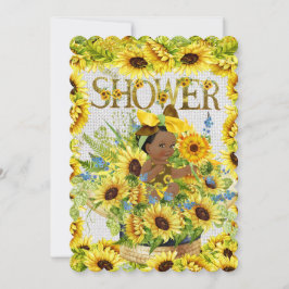 Preciosa invitación a Baby Shower