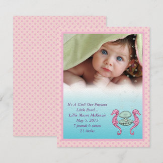 Preciosa Invitación Pearl Baby