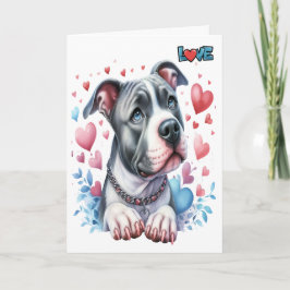 Preciosa tarjeta Pittie