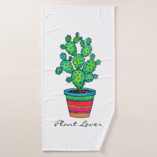 Precioso Cactus De Acuarela En Bella Cacería