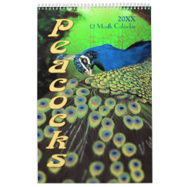 Precioso calendario Peacocks 2021