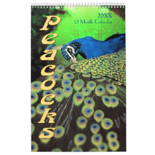Precioso calendario Peacocks 2021