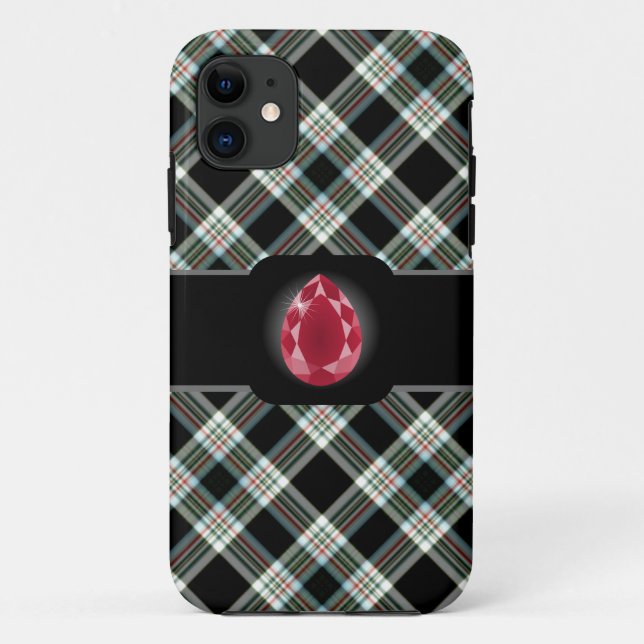 Precioso Funda escocés para iPhone 5 (Reverso)