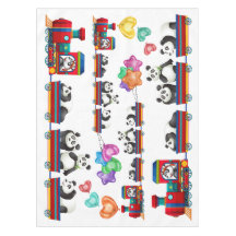 Precioso mantel Panda - Cubierta de mesa