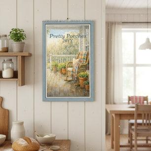 Preciosos Porches 2027 – Un Calendario de Acuarela