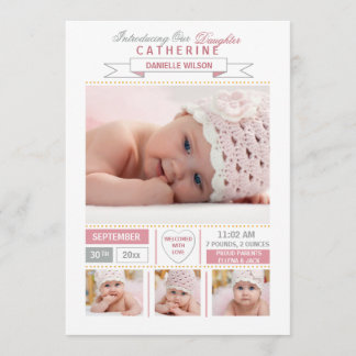 Precious Arrival Pink Photo Nation Anuncio