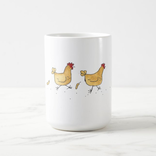 Precipitación del pollo taza de 15 onzas (Centro)