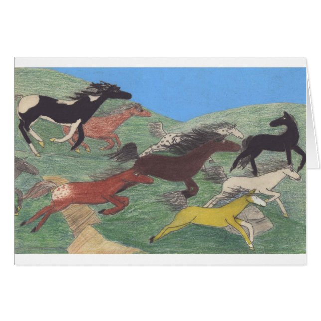 ¡Precipitación! Tarjeta (Anverso (Horizontal))