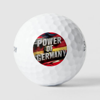 "Precisión alemana: El poder de Alemania", bola de