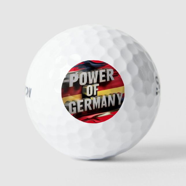 "Precisión alemana: El poder de Alemania", bola de (Anverso)