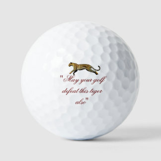 Precisión de Prowl: Pelotas de golf Leopard Print
