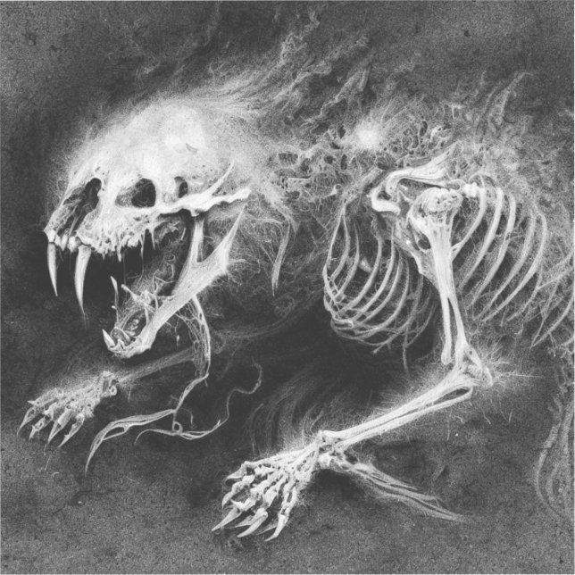 PREDACIÓN | PEGATINA (Anverso)