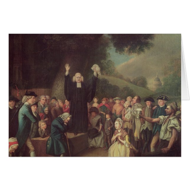 Predicación de George Whitefield (Anverso (Horizontal))