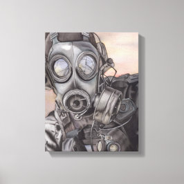 Predicador del apocalipsis en obra de arte de másc