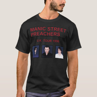 Predicadores callejeros de Manic Street, camiseta