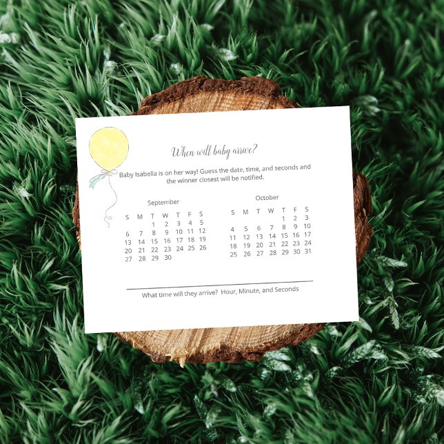 Predicción de llegada de bebés Juego de rociado de (Subido por el creador)