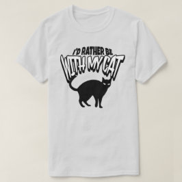 Preferiría Estar Con Mi Camiseta De Gato