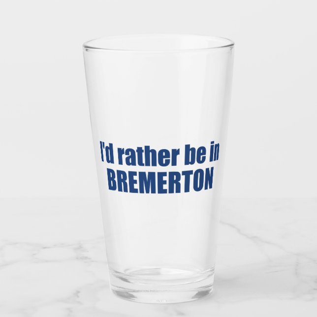 Preferiría Estar En Bremerton Washington (Anverso)